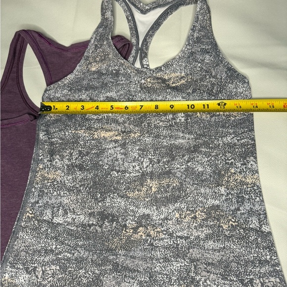 lululemon athletica Gray Speckle and Purple Tank Top BUNDLE - Picture 4 of 7